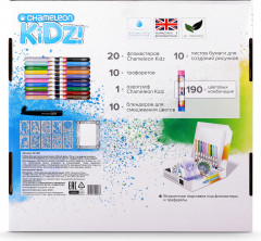 Набор фломастеров-хамелеонов c трафаретами и аэрографом - Фото 2