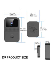 Звонок беспроводной дверной с камерой - Фото 5