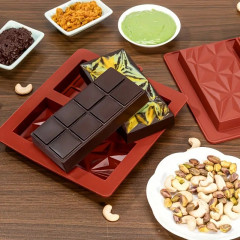 Силиконовая форма для дубайского шоколада 2 в 1 - Фото 3