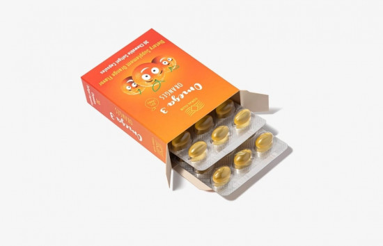 Каспулы «Омега 3 Oranges»