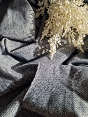 Ткань «Трикотаж костюмный Елочка» плотность 270 гр, отрез 1 метр - Фото 1