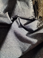 Ткань «Трикотаж костюмный Елочка» плотность 270 гр, отрез 1 метр - Фото 2