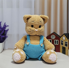 Игрушка мягкая «Рыжий кот» - Фото 1