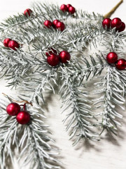 Ветка декоративная еловая - Фото 2