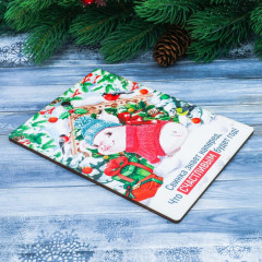 Доска разделочная «Свинка знает» - Фото 1