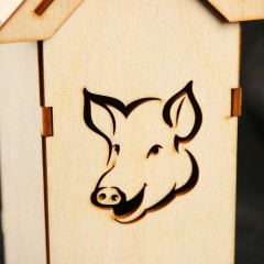 Чайный домик «Свинтус» (20×9 см) - Фото 1