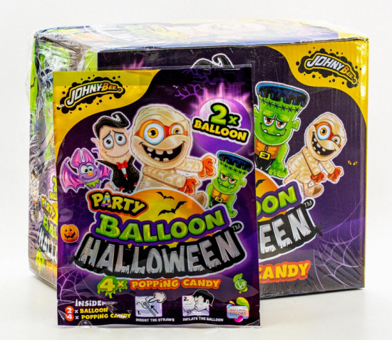 Конфеты-шипучки с воздушными шарами «Halloween»