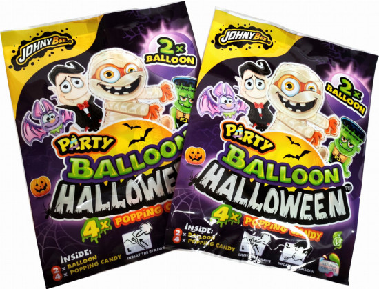 Конфеты-шипучки с воздушными шарами «Halloween»