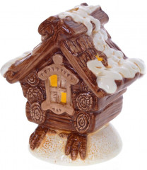 Фигурка декоративная с подсветкой «Избушка» - Фото 2
