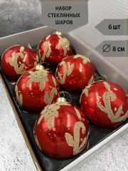 Набор ёлочных шаров - Фото 4