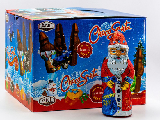 Шоколад фигурный с сюрпризом «Santa Surprise Toys»
