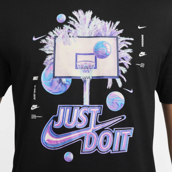 Футболка мужская Basketball Iridescent Hoop Graphic
