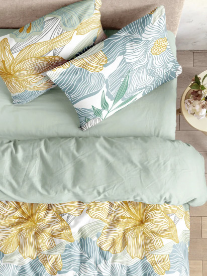Комплект постельного белья «Linear flowersy»