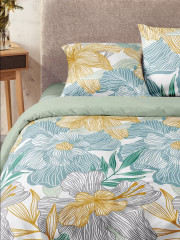 Комплект постельного белья «Linear flowers» - Фото 1