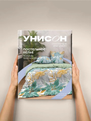 Комплект постельного белья «Linear flowers» - Фото 6