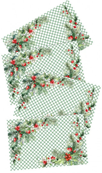 Комплект плейсматов «Winter berries»