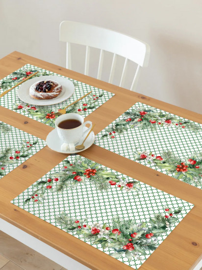 Комплект плейсматов «Winter berries»