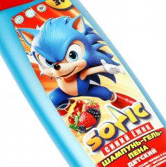 Шампунь-гель-пена для ванны детский «Sonic. Ягодный микс» - Фото 3