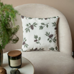 Подушка декоративная «Еловые ветви» - Фото 2