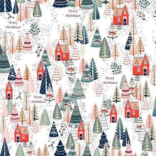 Скатерть «Новогодний лес. Merry Christmas»