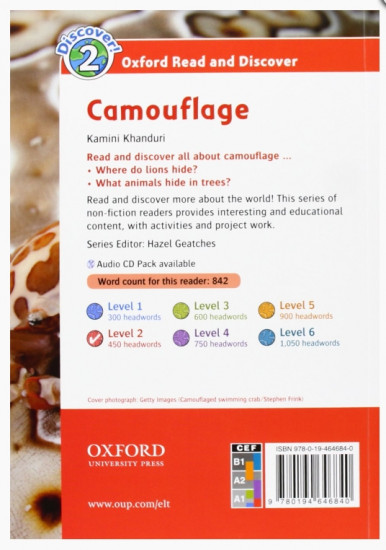 Oxford read and discover 2. Camouflage