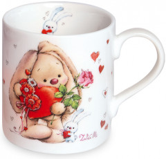 Кружка «Зайка Ми с сердцем» - Фото 1