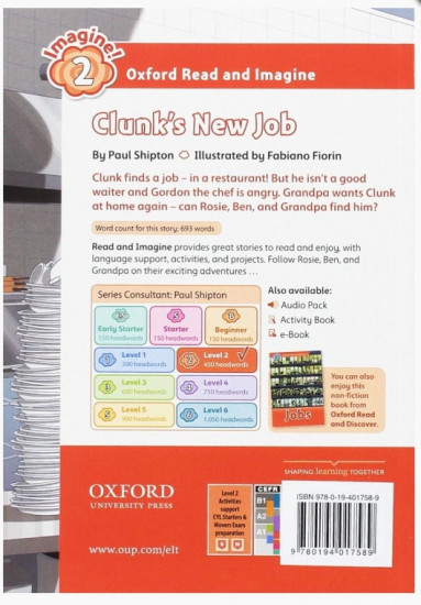 Clunk's New Job. Oxford Read and Imagine 2