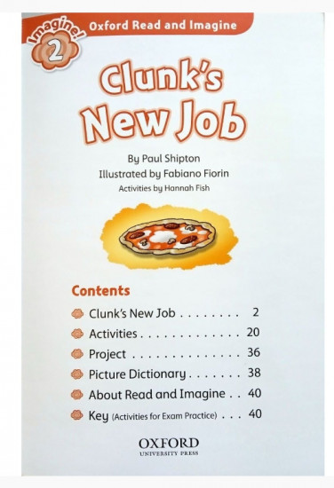 Clunk's New Job. Oxford Read and Imagine 2