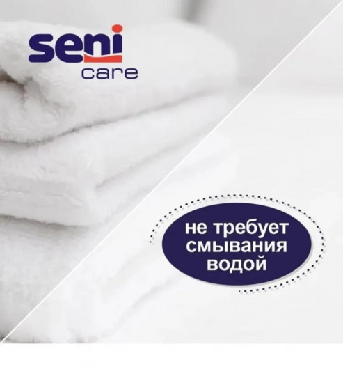 Пена для мытья и ухода за телом с пантенолом «Seni care»