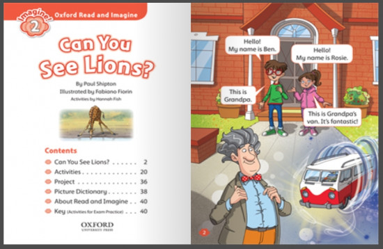 Can You See Lions? Oxford Read and Imagine 2