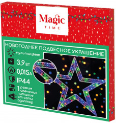 Украшение новогоднее с подсветкой «Звезда» - Фото 1