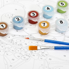 Картина по номерам «Островной монстрик» - Фото 4