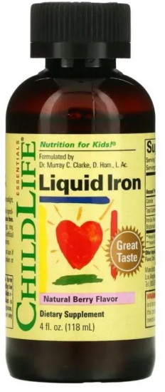 Железо для детей «Liquid Iron kids»