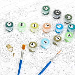 Картина по номерам «Маковое поле» - Фото 5