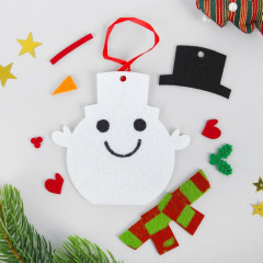 Набор для творчества «Снеговичок в шапочке» - Фото 1