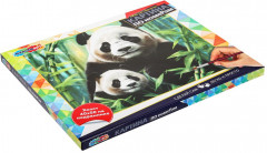 Картина по номерам «Панды» - Фото 6