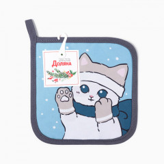 Прихватка «Снежная зима» - Фото 2