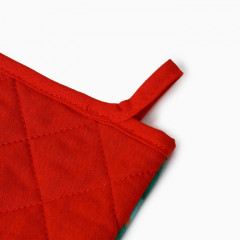 Варежка-прихватка «Новогодний подарок» - Фото 1