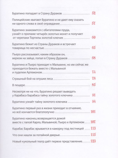 Золотой ключик, или Приключения Буратино
