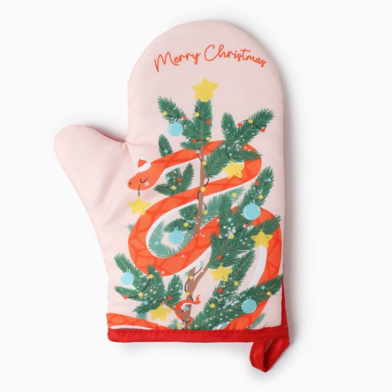 Варежка-прихватка «Merry Christmas»