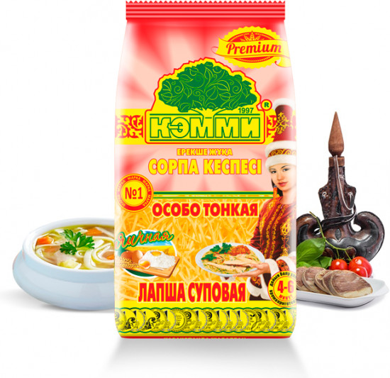 Лапша суповая яичная «Особо тонкая»