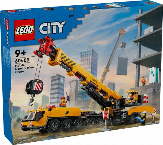 Конструктор LEGO® 60409 Желтый мобильный строительный кран