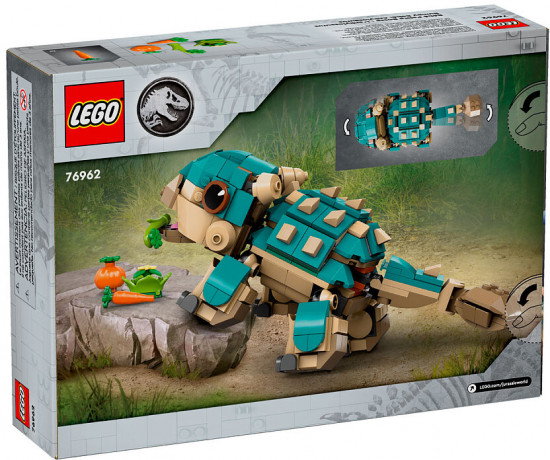 Конструктор LEGO® 76962 Малышка Бампи: анкилозавр