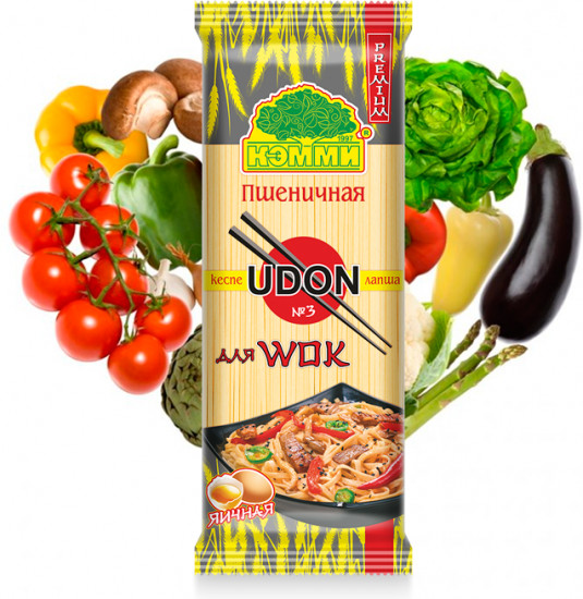 Лапша пшеничная «Udon №3»