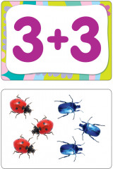 Учимся считать. Развивающие карточки - Фото 1