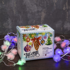 Гирлянда бахрома  с насадками «Ежики» - Фото 2