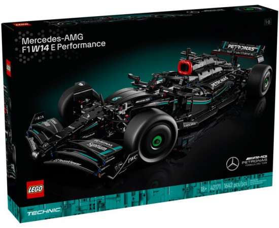 Конструктор LEGO® 42171 Гоночный автомобиль Mercedes-AMG F1 W14 E Performance