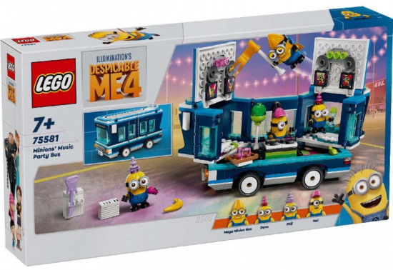 Конструктор LEGO® 75581 Музыкальный автобус Миньонов