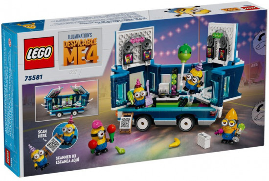 Конструктор LEGO® 75581 Музыкальный автобус Миньонов