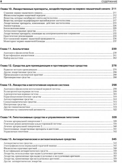 Фармакология для анестезиологов